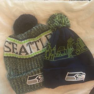 NWOT NFL Seahawk Beanies